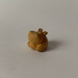 Unique Figurine Hippo, Hand Carved Statues &quot;Hippo&quot;, Sculpture Hippo, Boxwood Figurine, Hippo Figurine, Hipppo