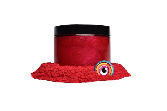 Eye Candy baku Red Mica Pigment Powder Multipurpose Natural Bath Bombs,  Resin, Paint, Epoxy, Soap, Nail Polish, Lip Balm 