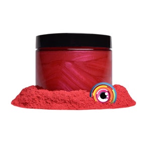 Eye Candy “Indian Red” Mica Pigment Powder MultiPurpose | Natural Bath Bombs, Resin, Paint, Epoxy, Soap, Nail Polish, Lip Balm