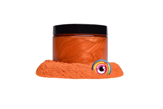 Eye Candy “Rainbow Orange” Mica Pigment Powder MultiPurpose | Natural Bath Bombs, Resin, Paint, Epoxy, Soap, Nail Polish, Lip Balm