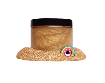 Eye Candy “14K Nugget Gold” Mica Pigment Powder MultiPurpose | Natural Bath Bombs, Resin, Paint, Epoxy, Soap, Nail Polish, Lip Balm