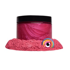 Eye Candy “Akane Red” Mica Pigment Powder MultiPurpose | Natural Bath Bombs, Resin, Paint, Epoxy, Soap, Nail Polish, Lip Balm