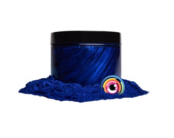 Eye Candy “Nokon Blue” Mica Pigment Powder MultiPurpose | Natural Bath Bombs, Resin, Paint, Epoxy, Soap, Nail Polish, Lip Balm