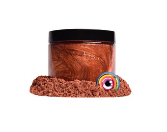 Eye Candy “Motoka Copper” Mica Pigment Powder MultiPurpose | Natural Bath Bombs, Resin, Paint, Epoxy, Soap, Nail Polish, Lip Balm