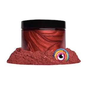 Eye Candy “Candy Red” Mica Pigment Powder MultiPurpose | Natural Bath Bombs, Resin, Paint, Epoxy, Soap, Nail Polish, Lip Balm
