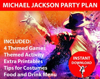 Michael Jackson Party | Etsy