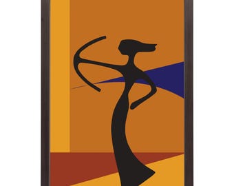 Artemis Poster, Greek Goddess Print, Minimalist Greek Mythology Art, Divine Feminine Wall Art, Artemis 2 Gift (Instant Download)