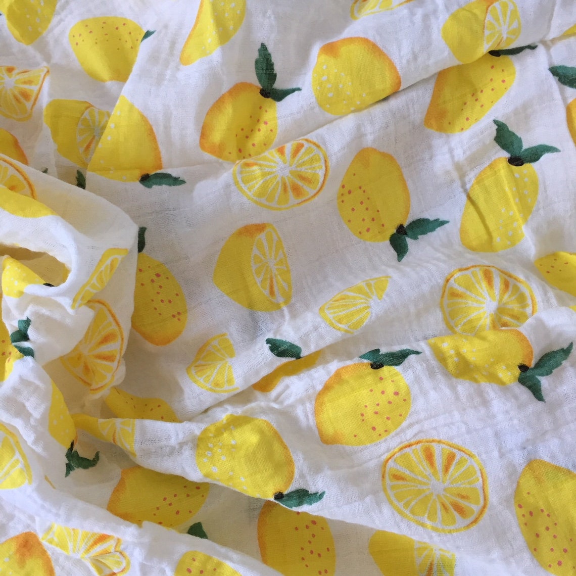 Muslin Swaddle Lemons | Etsy