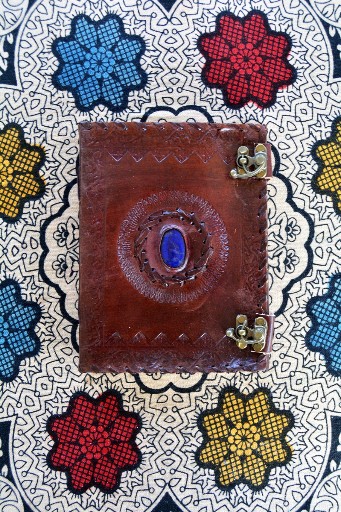 Personalize Handmade Leather Journal With Clasp Personal Diary Etsy