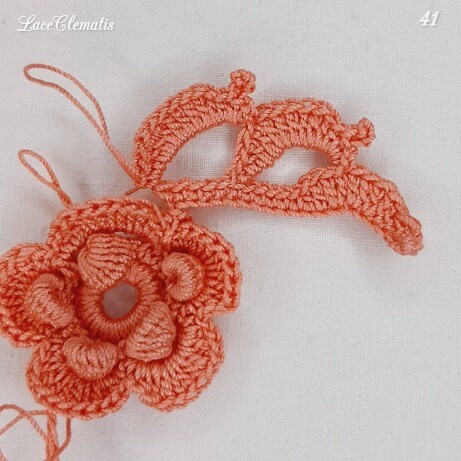 Crochet Applique Flower Pattern. Blossom Crochet Patterns. | Etsy