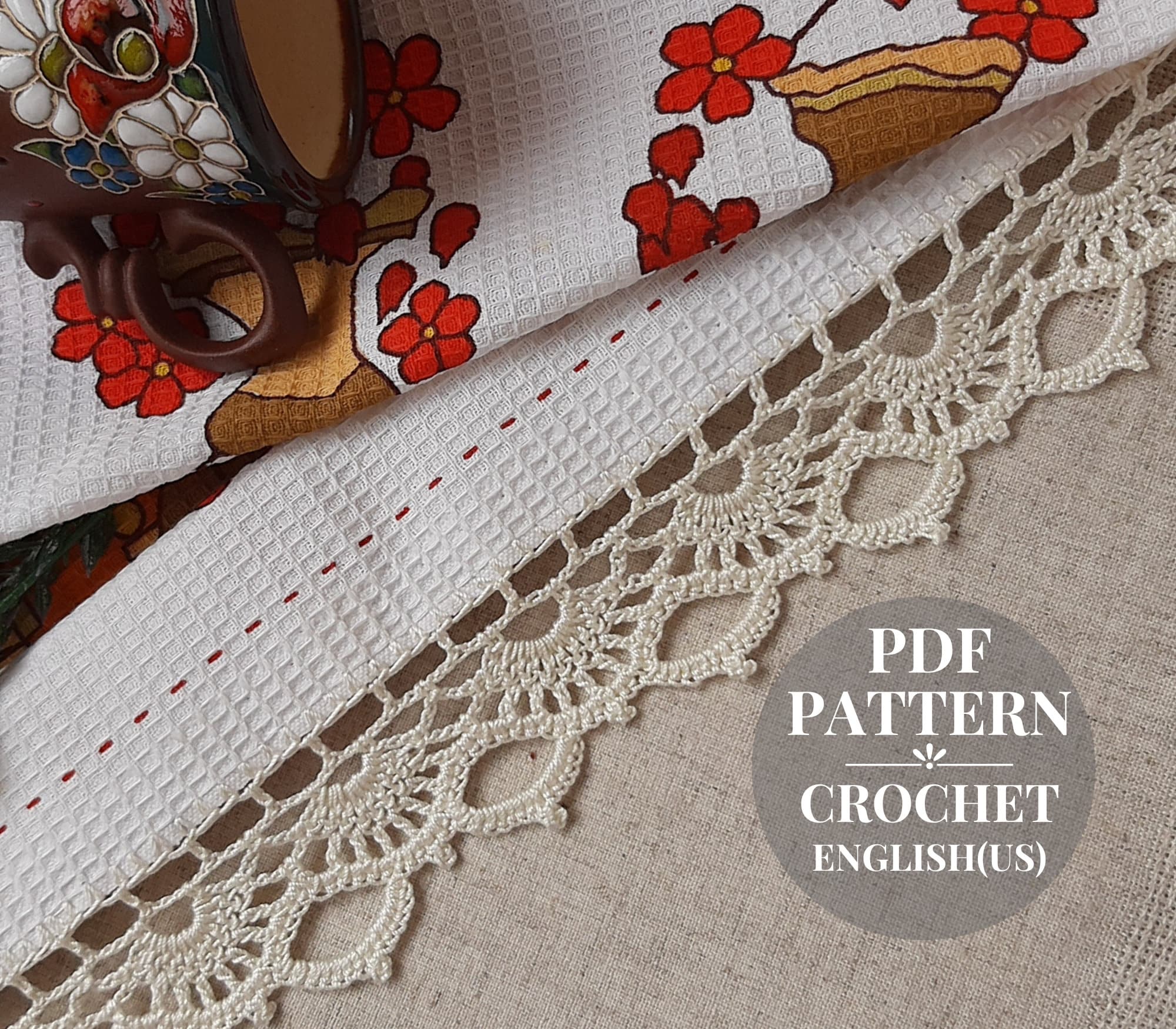 Nastro in cotone lavorato all'uncinetto con bordo in pizzo, larghezza 4 cm, colore avorio crema, passamaneria ricamata per lavori di cucito, fai da te, decorazione per abiti da sposa, abiti da sposa
