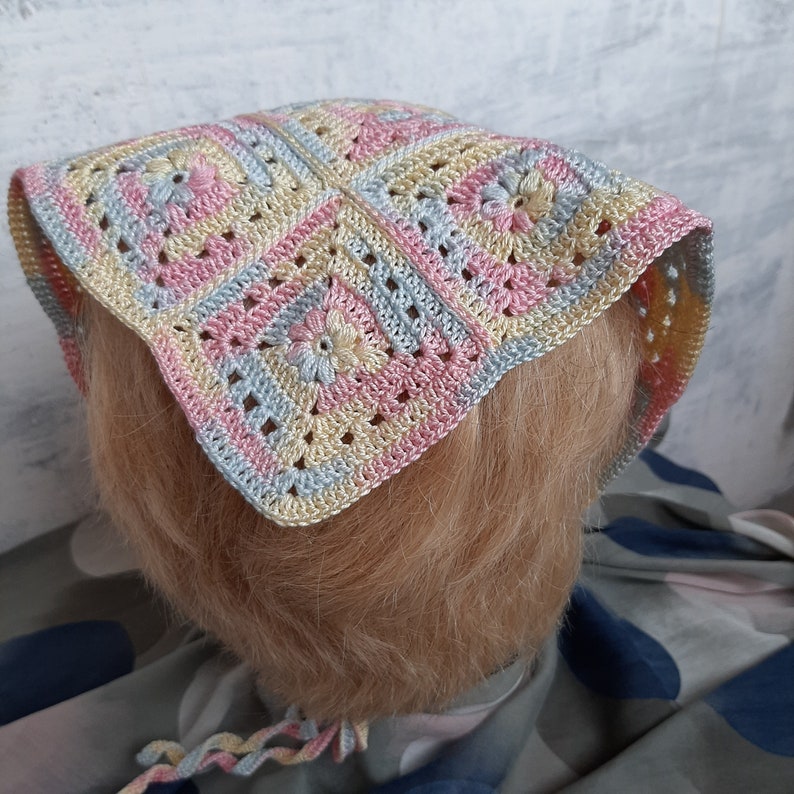 Granny square crochet pattern PDF