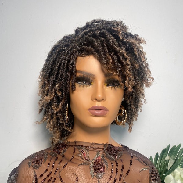 Faux locs dreadlock hair wig for black women