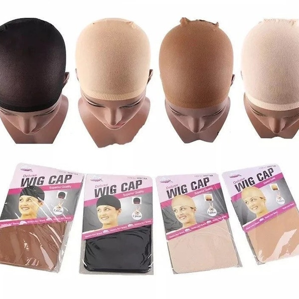2x strong stretchy Wig Cap