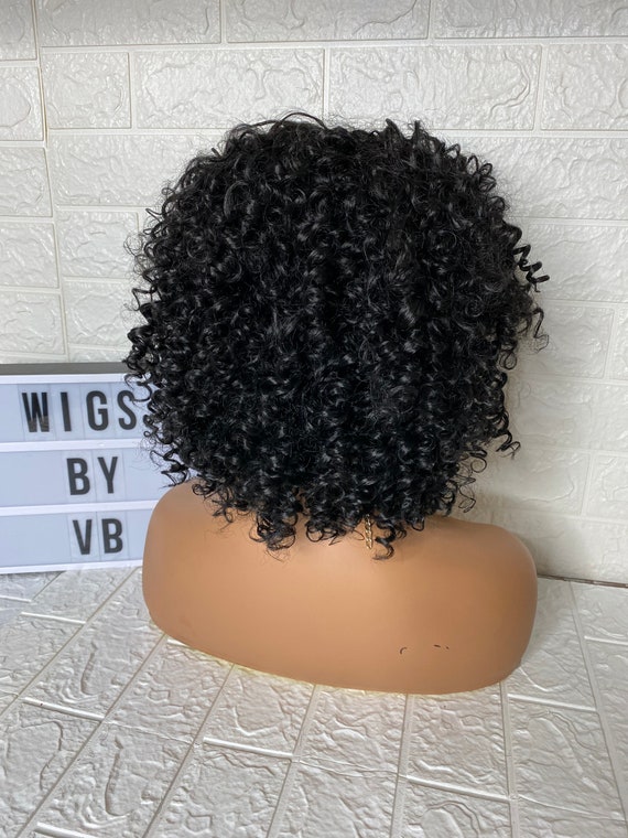 half wig jerry curl
