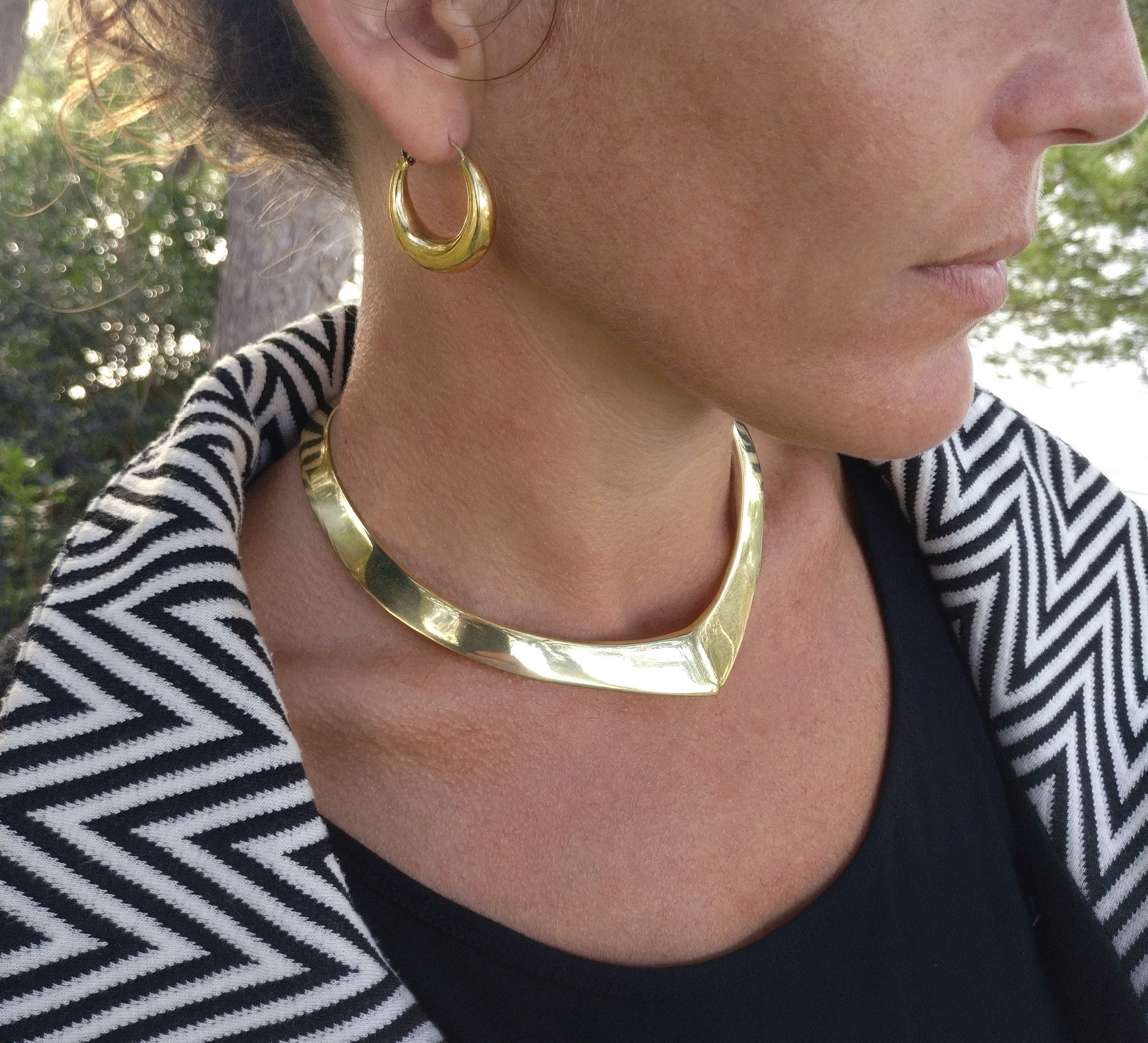 Collar rigido - Etsy