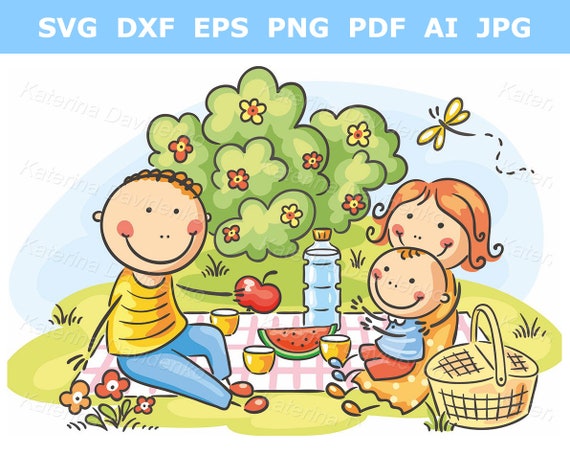 Family Picnic Clip Art Parents With Child Illustration - Etsy Hong Kong Family Picnic Clip Art Parents With Child Illustration - Etsy Hong Kong