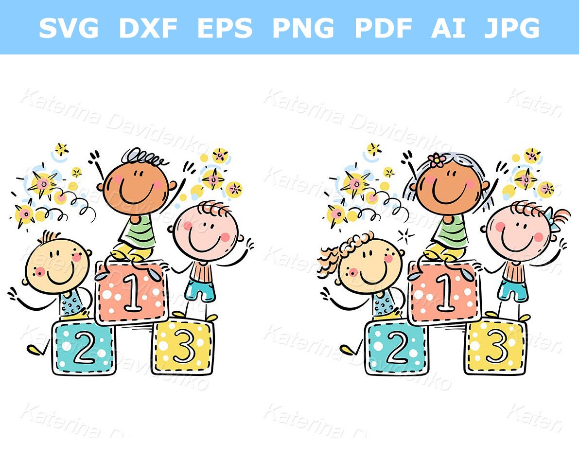 Success Kids Clipart