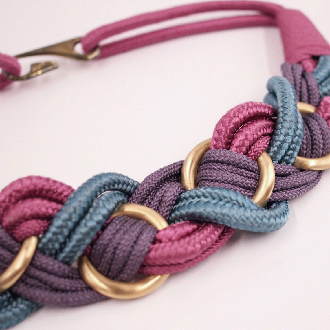 Braided Paracord Belt Etsy