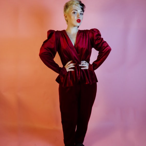 Luxurious Vintage Velvet Tiered Bodysuit