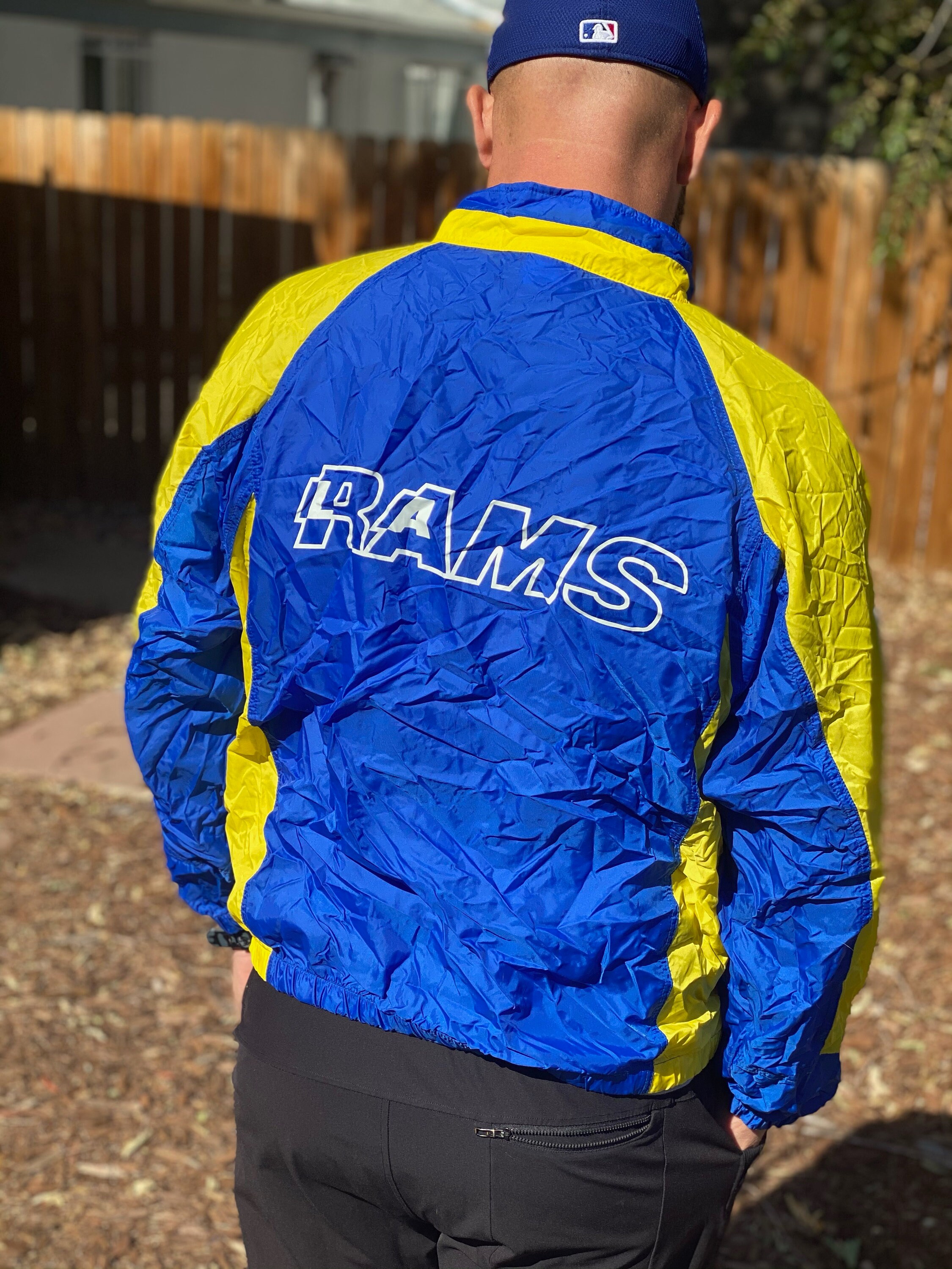 Vintage Apex Jaket Los Angeles Rams XL Pouch Jacket Etsy Ireland