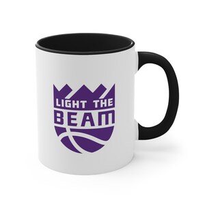 Sacramento Kings 11oz Coffee Cup Light the Beam Edition
