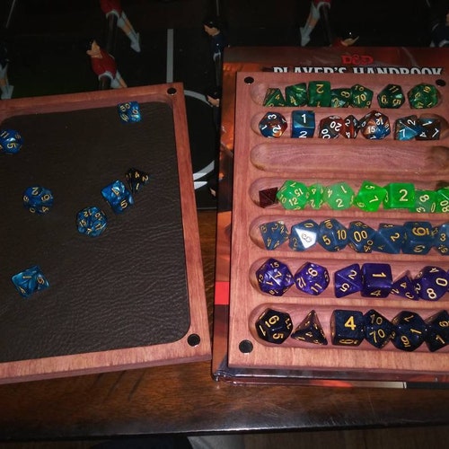 Fate's 6 Set Dice Vault // Dice Case // Dice Tray // Dice Etsy
