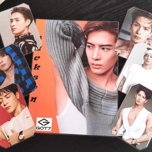 Insieme di Jackson Wang dei GOT7 del K-Pop