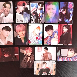 Lot 15 Photocard K POP ATEEZ Hong Joong