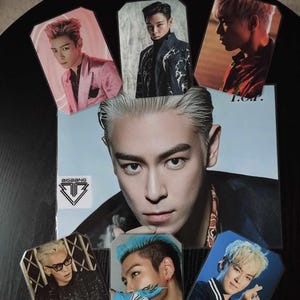 Set di decorazioni K-POP BIGBANG T.O.P. Seunghyun, idea regalo VIP per fan