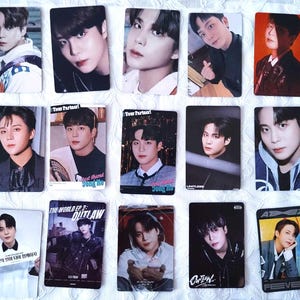Lot 15 Photocard K POP ATEEZ Jongho