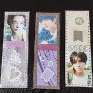 K POP Bookmark of your choice ENHYPEN
