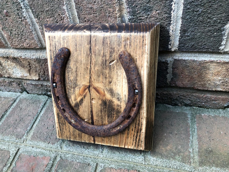 Lucky Horseshoe Horseshoe Above Door Housewarming Gift Etsy