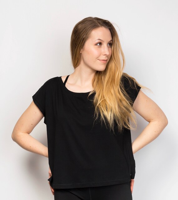 organic cotton crop top