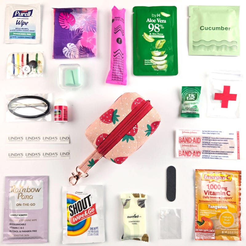 Girls Emergency Kit for School - Etsy