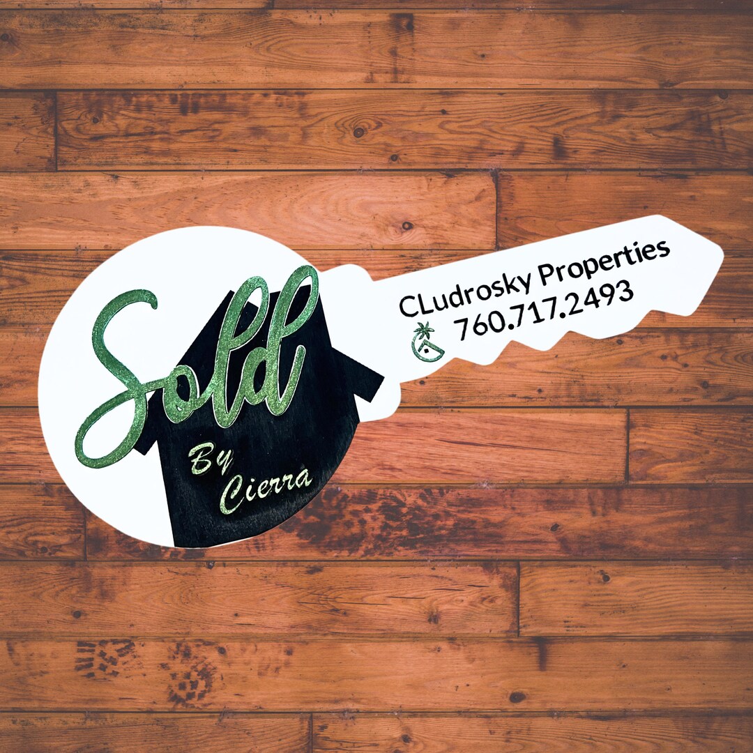 Sold Unit Sign Personalized Real Estate Sold Sign - Etsy