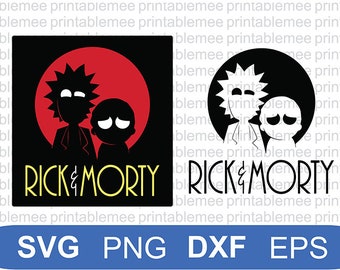 Download Rick morty svg | Etsy