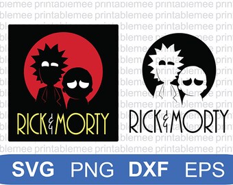 Download Rick morty svg | Etsy