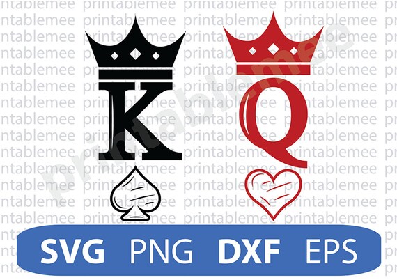 Download King svg queen svg couple t shirts design svg png eps file ...