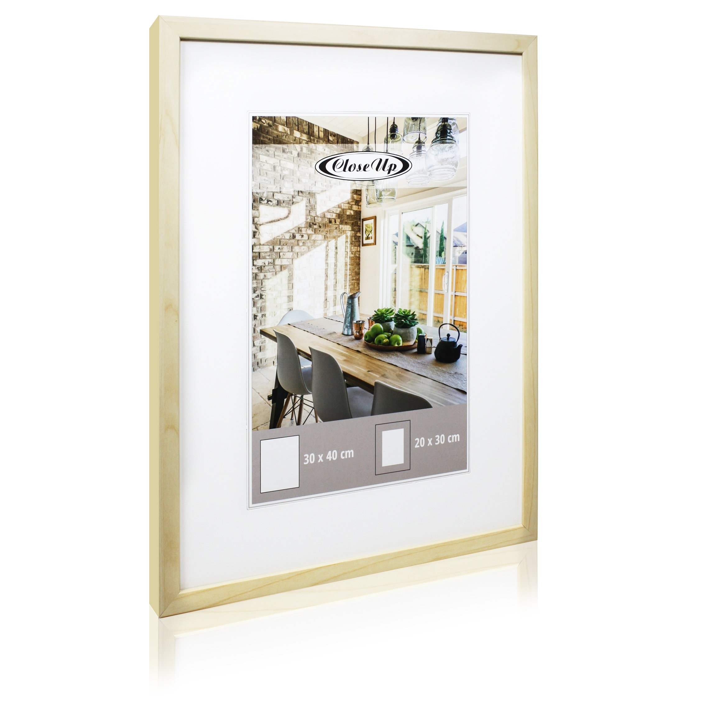 ingenieur Kan niet lezen of schrijven genie Picture Frame 30 X 40 Cm MDF Pine Imitation Set of 3 Matt - Etsy