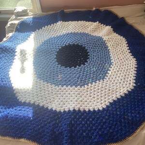 Mystic Evil Eye Throw Blanket