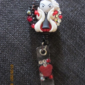 Villain inspired, black and red, dalmations