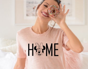 Minnie Mouse Shirt, Women's Disney Shirt, Disney Shirts For Women, Magic Kingdom, Disney Vacation, Kid's Disney Shirt, Disney Love Shirt