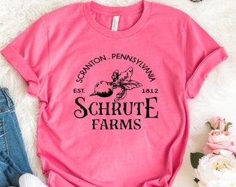 Schrute Farms Shirt, Office Shirt, Office T-Shirt, The Office, Dwight Schrute, Schrute Farms, Office Merch, The Office Gift