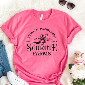 Schrute Farms Shirt, Office Shirt, Office T-Shirt, The Office, Dwight Schrute, Schrute Farms, Office Merch, The Office Gift
