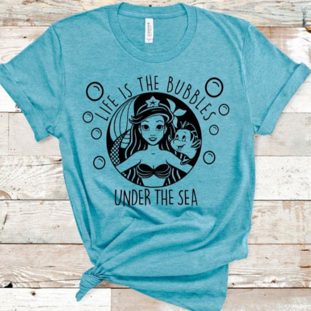 Ariel Shirt, Disney Shirt, Disneyworld Shirt, Women'S Disney Shirt,Disneyworld Shirts, Disney Shirts, Disney Shirt, Little Mermaid Shirt Teesummer