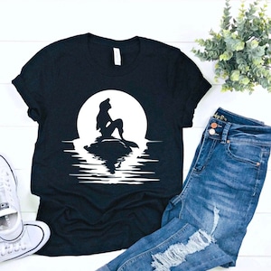 Ariel Shirt, Women&#39;s Disney Shirt, Disney Shirts for Women, Disney Shirts, Disney Family Shirts, Little Mermaid Shirt, Disney