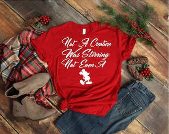 Disney-kerstshirt, Disney-shirt dames, Mickey's Very Merry Christmas Party, Disney-familieshirts,