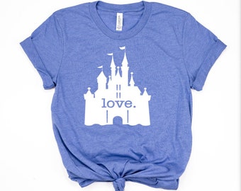 Women's Disney Shirt, Disney Trip Shirt, Magic Kingdom Castle, Disney Vacation, Disney Tee, Disney Shirts for Women, Disney Family Shirt