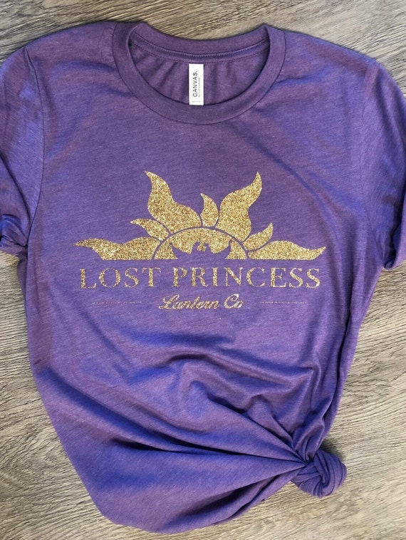 Lost Princess Lantern Company Tee, Glitter Disney Shirt, Women's Disney  Shirt, Disneyworld Shirt,Disneyworld Shirts Rapunzel, Disney Shirt